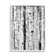 Art mural sur toile Stupell Industries Birch Trees Forest par Sissi et Seb-91306786
