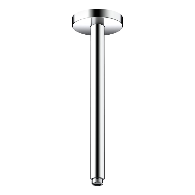 AXOR ShowerSolutions Square 12-Inch Extension Pipe for Ceiling Mount Shower Heads, Chrome
