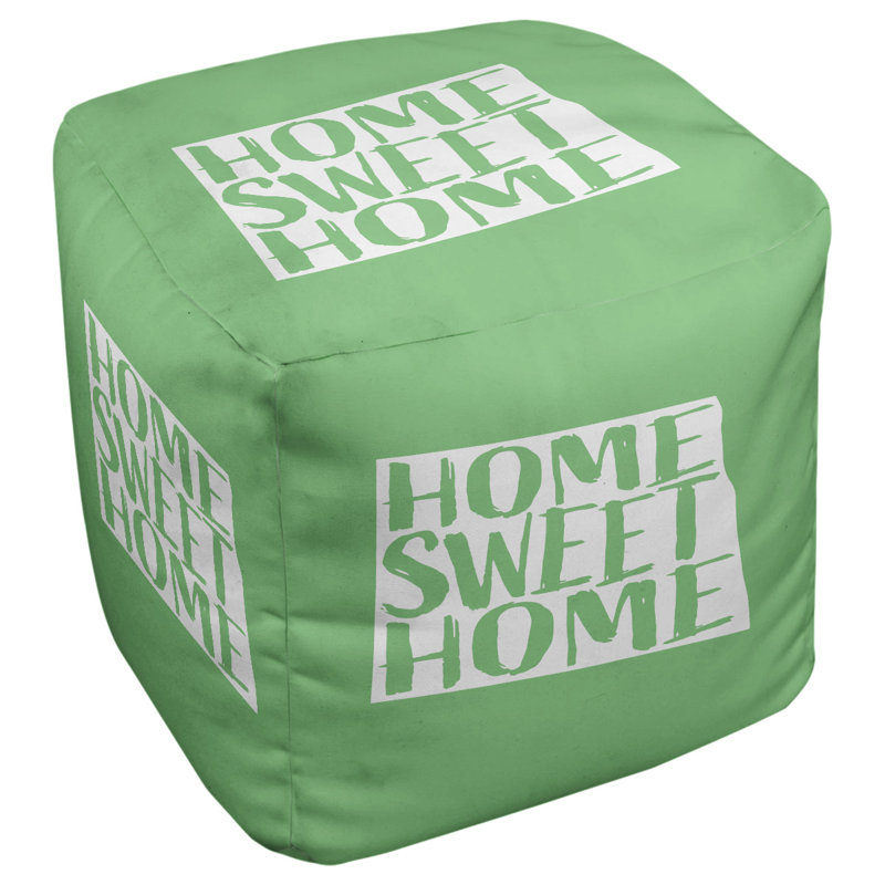 Repose-pieds cube north dakota the home, Vert