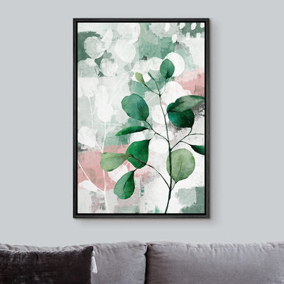 IDÉE4WALL impression sur toile murale Arern Art décoratif floral sauvage pour salon, chambre à coucher, bureauFCV-A09-2208