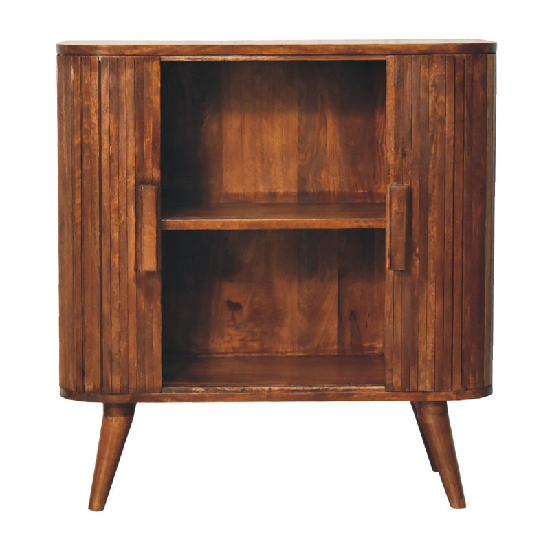 Chorio Solid Wood 2 - Door Rectangle Accent Cabinet