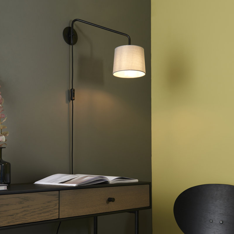 Thackinh Plug-in Swing Arm Sconce