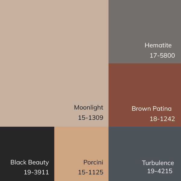 Tapis brun / beige clair / gris moyen Pim, Tapis de couloir 2 pi 6 po x 8 pi