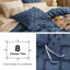 Ensemble de housse de couette Literie Boho - Ensemble de literie à broder-100776164-106256305