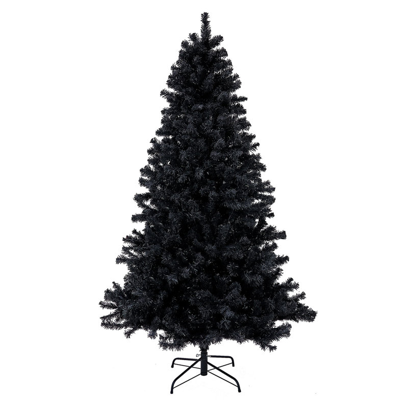 Arbre de Noël noir 7,5 po