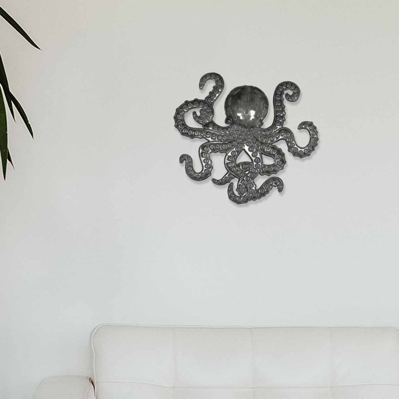 Décoration murale pieuvre
