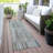 Machine Washable Indoor/Outdoor Xhevrie Teal Rug-112171171