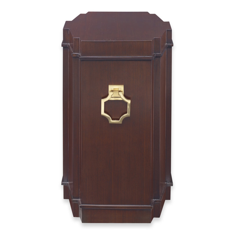 Lambeth Solid Wood End Table, Walnut
