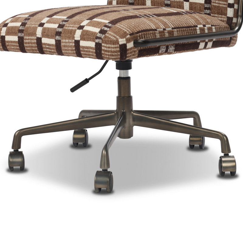 Amos Armless Desk Chair, Sandhill Cocoa