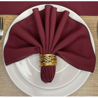 Atara Polyester Solid Colour Square Napkin