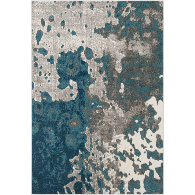 Kamalu Abstract Indoor Rug, Rectangle 2' x 3'