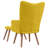 Khody Upholstered Armchair with Ottoman-583517154