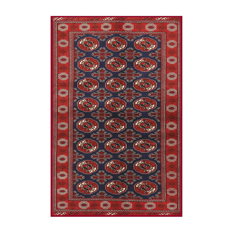 Tapis rouge à motif sud-ouest, Rectangle 8 pi x 12 pi