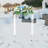 40"(H ) Clear Acrylic Rectangular Flower Racks