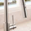 Arthur Single Handle Kitchen Faucet with Side Spray and Accessories-1086847940