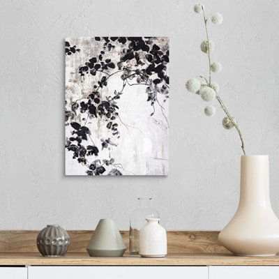 Feuilles noires - reproduction d'art