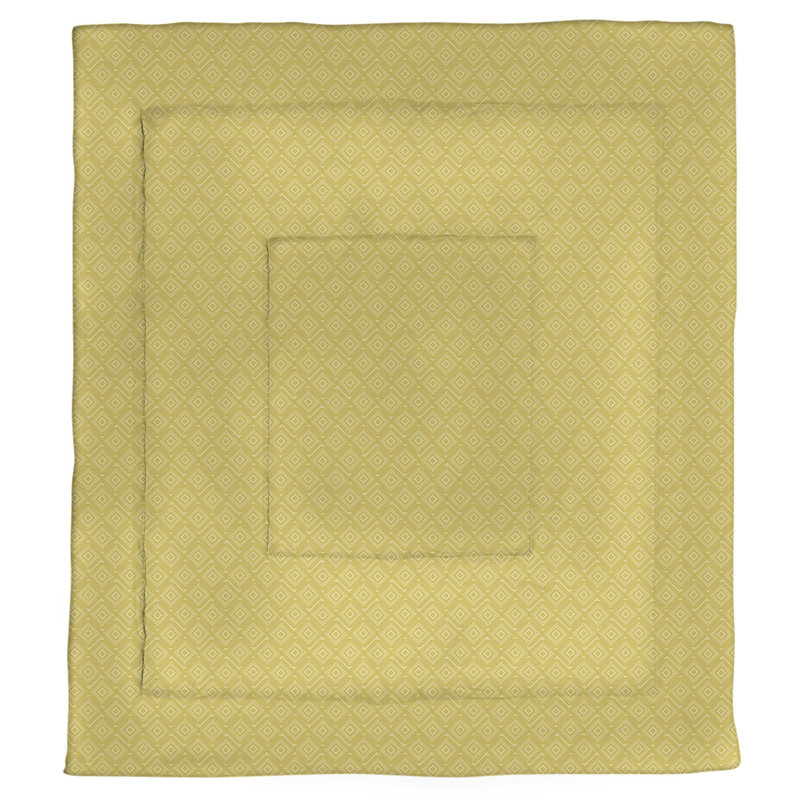Édredon simple réversible Katelyn Elizabeth, Édredon simple TG, Jaune