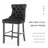 Upholstered Counter Stool with Solid Wood Frame-724752140-724752150
