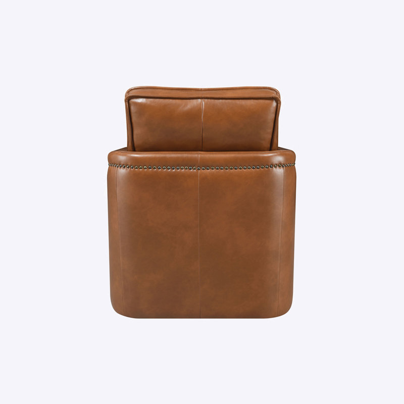 Largeur de 30 po Eildhi, Similicuir brun