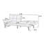 Canapé-lit ajustable en polyfibre, canapé de salon-1825276627