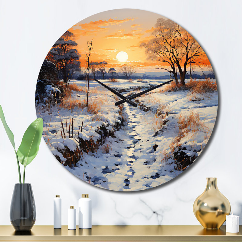 Horloge murale Winters, Grand