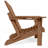 Outdoor Adirondack Chair Set Weather-Resistant HDPE Foldable Patio Chair Fire Pit Chair with Cup Holder-523273415