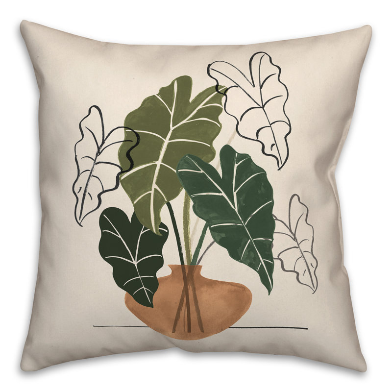 No Decorative Addition Throw Pillow