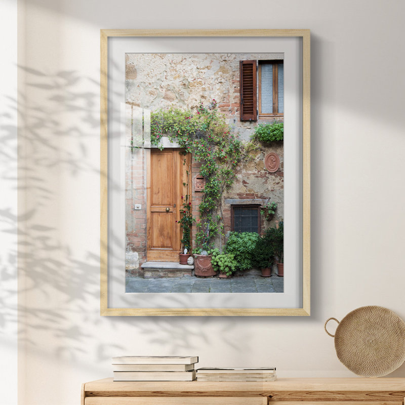 Santa Barbara - Toile tendue avec châssis, Naturel, H 25,5 po x l 17,5 po