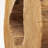 Rene Brown and Black Wood Log Cross Section Tabletop Sculpture-29351639