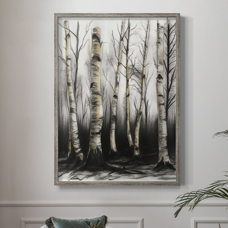 «LANDSCAPES Series XIII», reproduction encadrée - bois massif, H 30 po x l 24 po