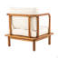 Canape Acacia Club Chair With Cream Cushion