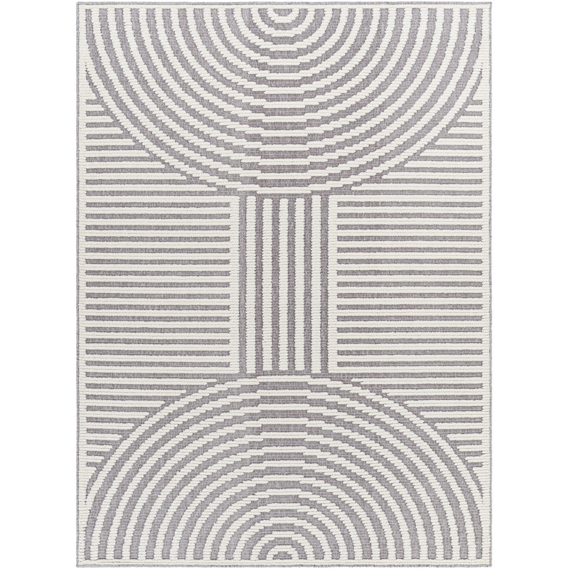Amiracle Abstract Indoor Rug, Rectangle 3'3" x 5'