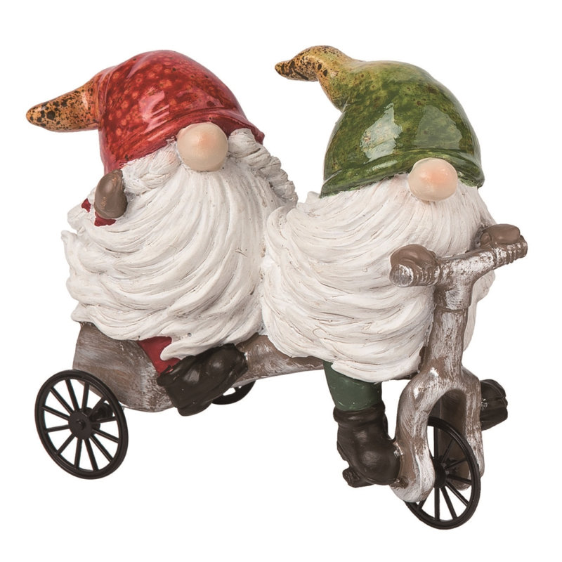 Figurine gnome en résine