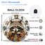 Horloge murale Raccoon
