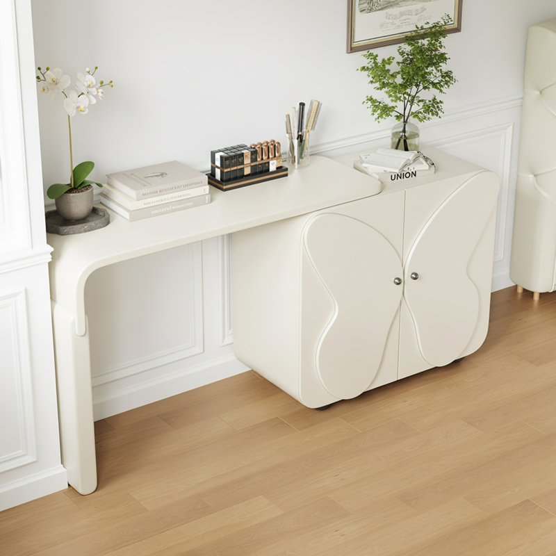 Commode papillon extensible beige
