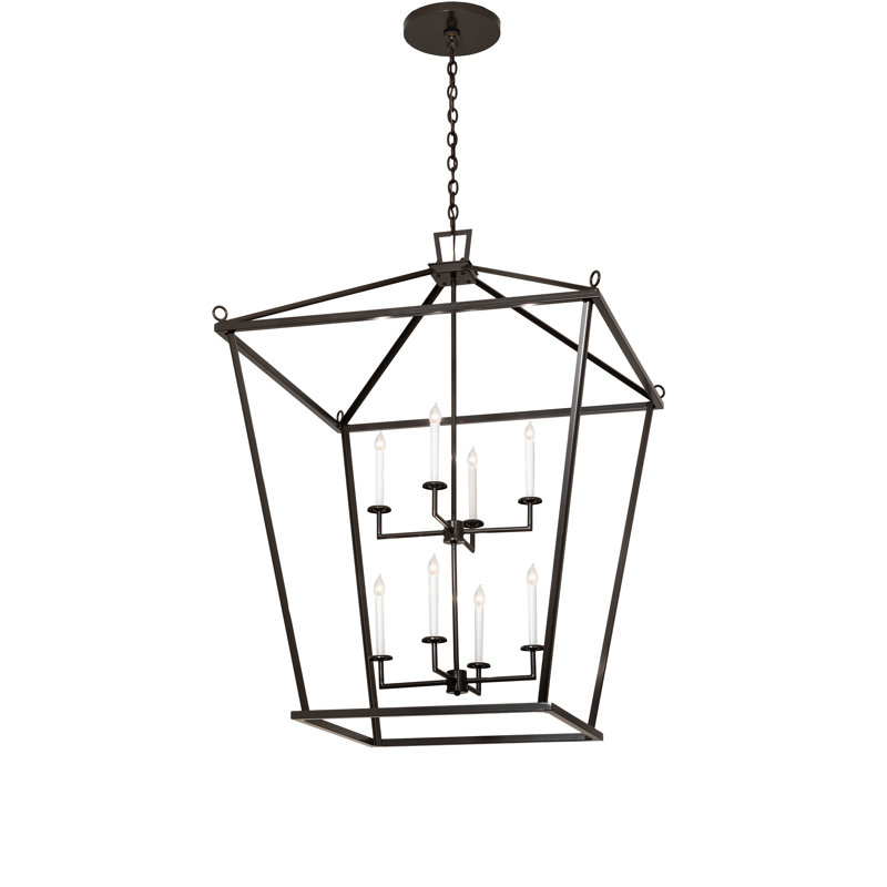 Lustre géométrique à 8 lumières Kitzi