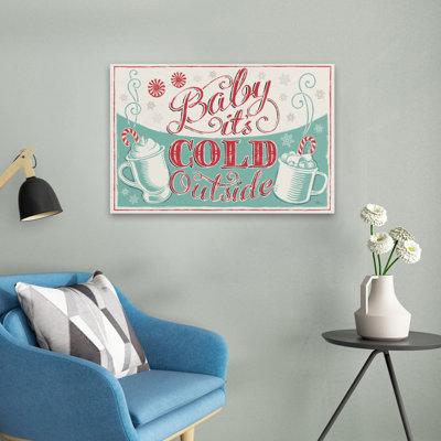 Merry Little Christmas I - Candy Canes Christmas Cold Cups Art