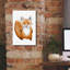 «Little Fox» par Design Fabrikken, estampe numérique sur toile-1685366044