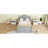Gray Twin Bed For Little , Wood Platform With Headboard, And Protective Rails, Low Profile Secure Sleep, Under Storage Area-238932470