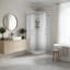 Porte de douche réversible l 36 "x H 75"-123847730