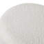 Teddy Fleece Round Ottoman With Stroage-1737280580