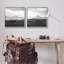 Vast «Mountain Mountain Peaks» par Carol Robinson - ensemble de 2 photographies sur bois-1836265392-1836265393