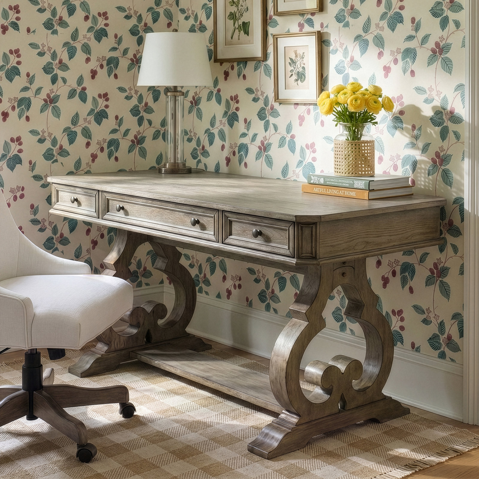 Abana 60" Writing Desk