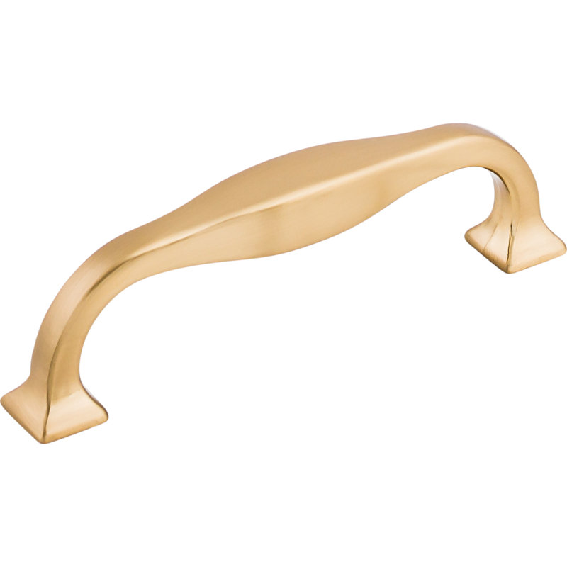 Contour 3 3/4" Center to Center Bar Pull, Honey Bronze