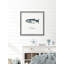 Salmon In White - Single Picture Frame Print-162497006
