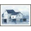 «Indigo Barns I» par Ethan Harper - peinture encadrée-580770387-607596912