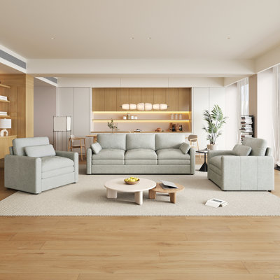 Canapé rembourré surdimensionné