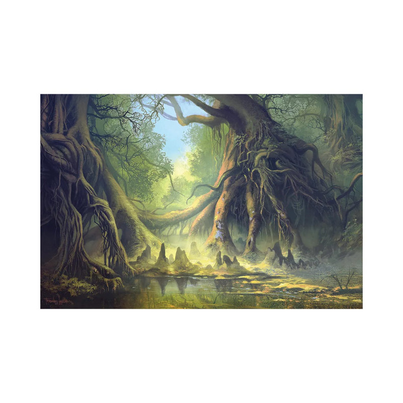«Mystical Forest» par Ferdinand Ladera - photographie sur toile tendue, H 8 po x l 12 po x P 0,75 po
