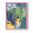 Tropical Graphics III Framed Print - Solid Wood-1997038035-1997038034