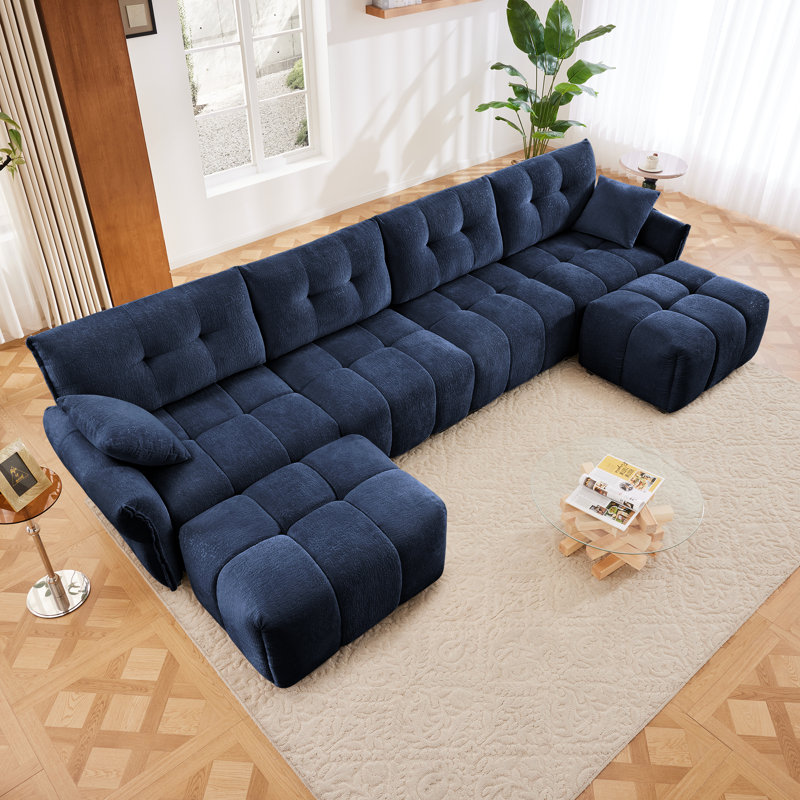 Canapé modulaire, Bleu